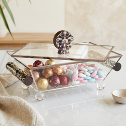 Two-Section Serving Platter